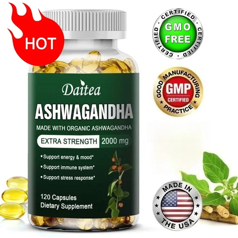 Organic Ashwagandha Capsules
